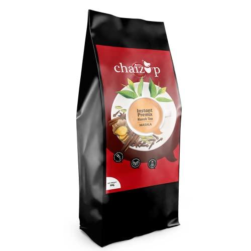 Chaizup Premium 1 Min Instant Masala Tea Premix - 1kg Poly | Masala Flavours | Approx. 72 Servings | 1kg