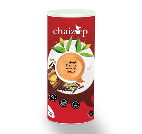 Chaizup Premium 1 Min Instant Masala Tea Premix - 1kg Can | Masala Flavours | Approx. 72 Servings | 1kg