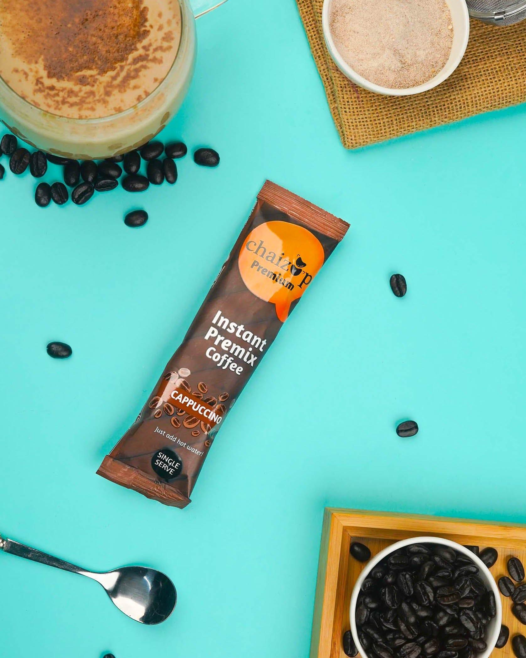 Instant Premix Cappuccino Coffee (30 Sachets) - Chaizup