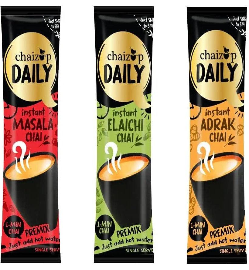 Instant Premix Masala Tea with Spices (30 Sachets) - Chaizup